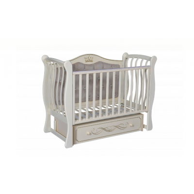 Детская кроватка ''Луиза'' 333 с мягкой спинкой